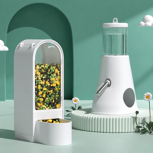 Leakproof Hamster Water Dispenser with Large Capacity Bottle