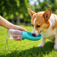 Portable Travel Pet Water Bottle with Integrated Drinking Bowl