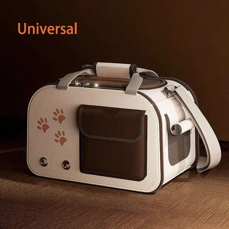 Foldable Portable Pet Carrier Shoulder Bag for Small Dogs Cats