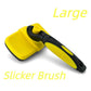 Cat Corner Scratcher & Self Grooming Brush with Catnip