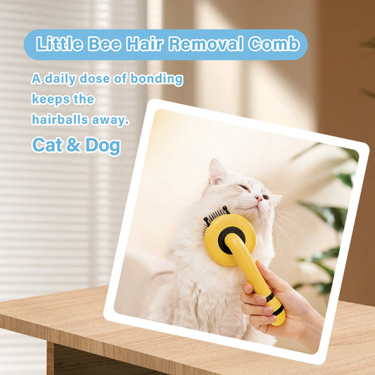 Dog Hair Remover Brush for Long Hair Grooming and Bathing