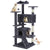 54-Inch Multi-Level Cat Tree Tower with Scratching Posts
