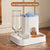 2-in-1 Automatic Pet Feeder and Water Dispenser for Dogs Cats
