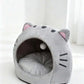 Cute Soft Cat Bed House for Small Medium Large Cats