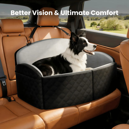 Memory Foam Dog Car Seat for Medium and Large Dogs