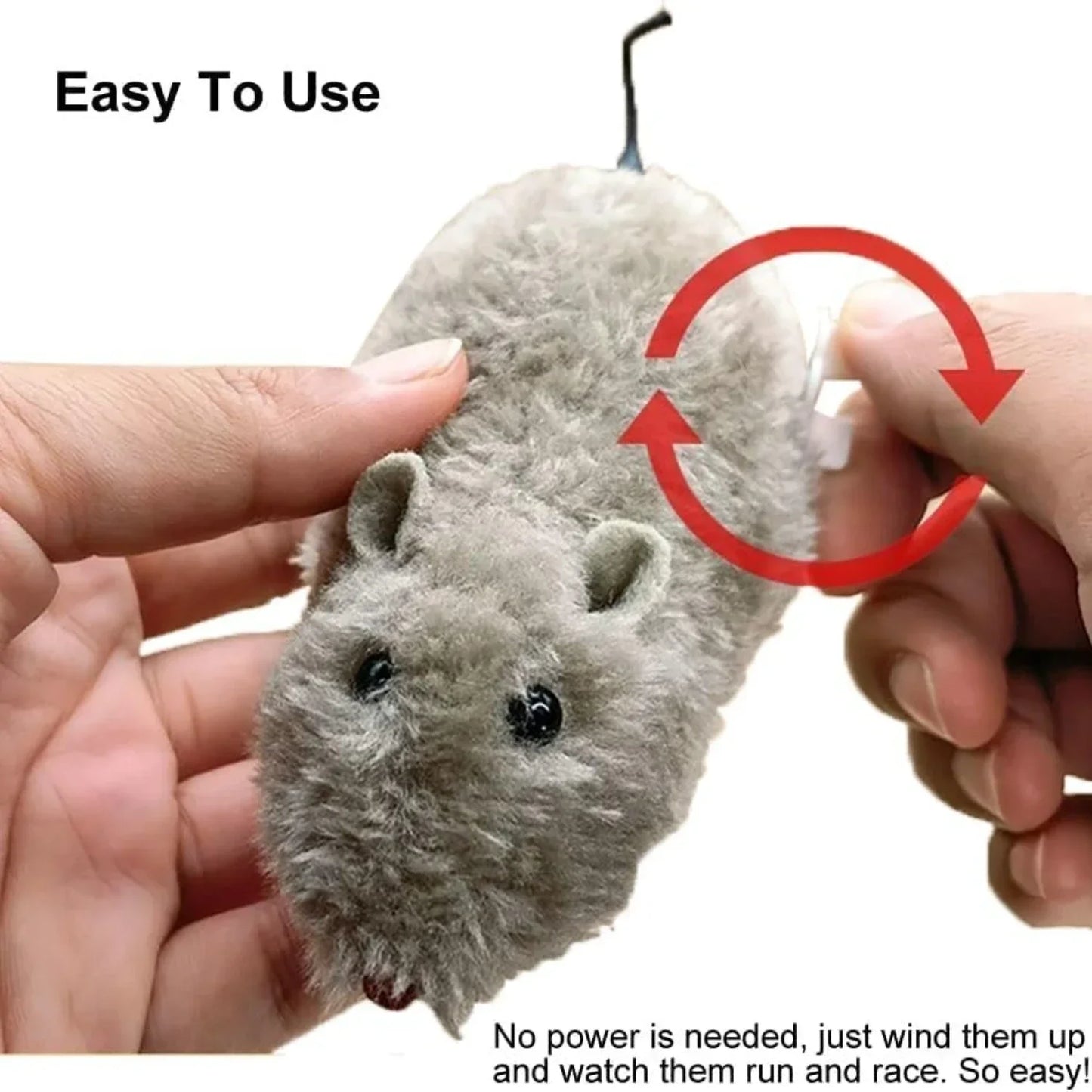 Automatic Swinging Tail Fan Toy for Cats and Dogs