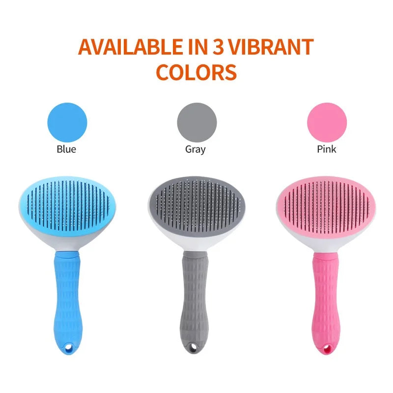 Pet Grooming Comb for Dogs and Cats to Remove Loose Hair