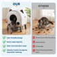 72L Automatic Self-Cleaning Cat Litter Box with App Control