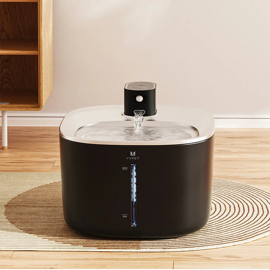 4L Wireless Stainless Steel Pet Water Fountain with Sensor