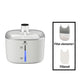4L Wireless Stainless Steel Pet Water Fountain with Sensor