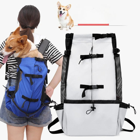 Nylon Dog Carrier Backpack for Small and Medium Dogs