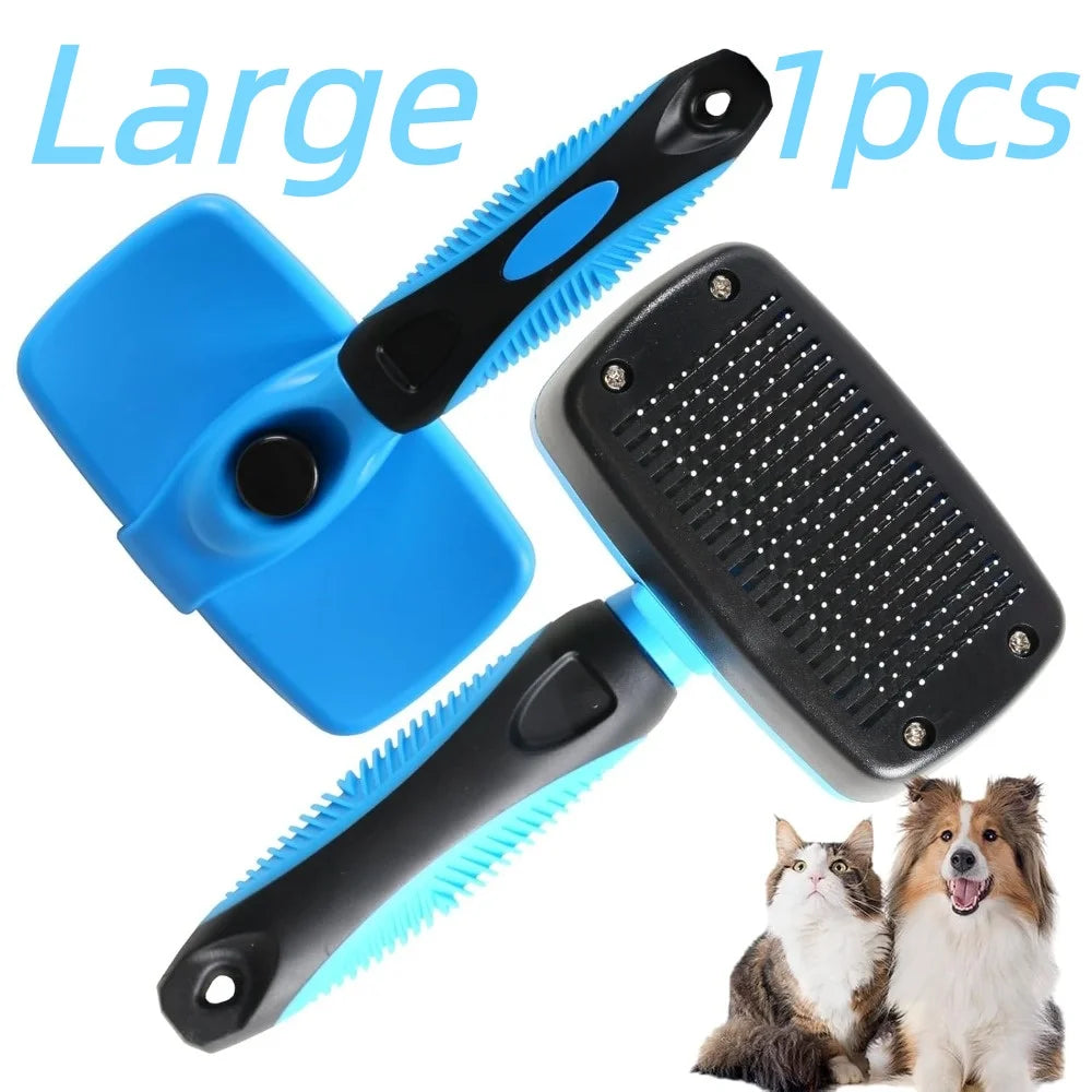 Cat Corner Scratcher & Self Grooming Brush with Catnip