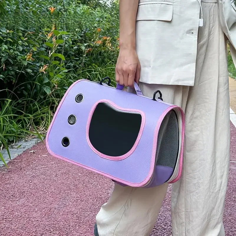 Portable Foldable Pet Carrier Bag for Small Dogs and Cats