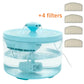 1800mL USB Pet Water Fountain with Automatic Filter System