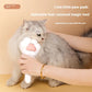 Cute Paw Pet Grooming Comb with One-Click Fur Removal
