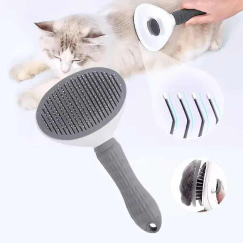 Pet Grooming Comb for Dogs and Cats to Remove Loose Hair