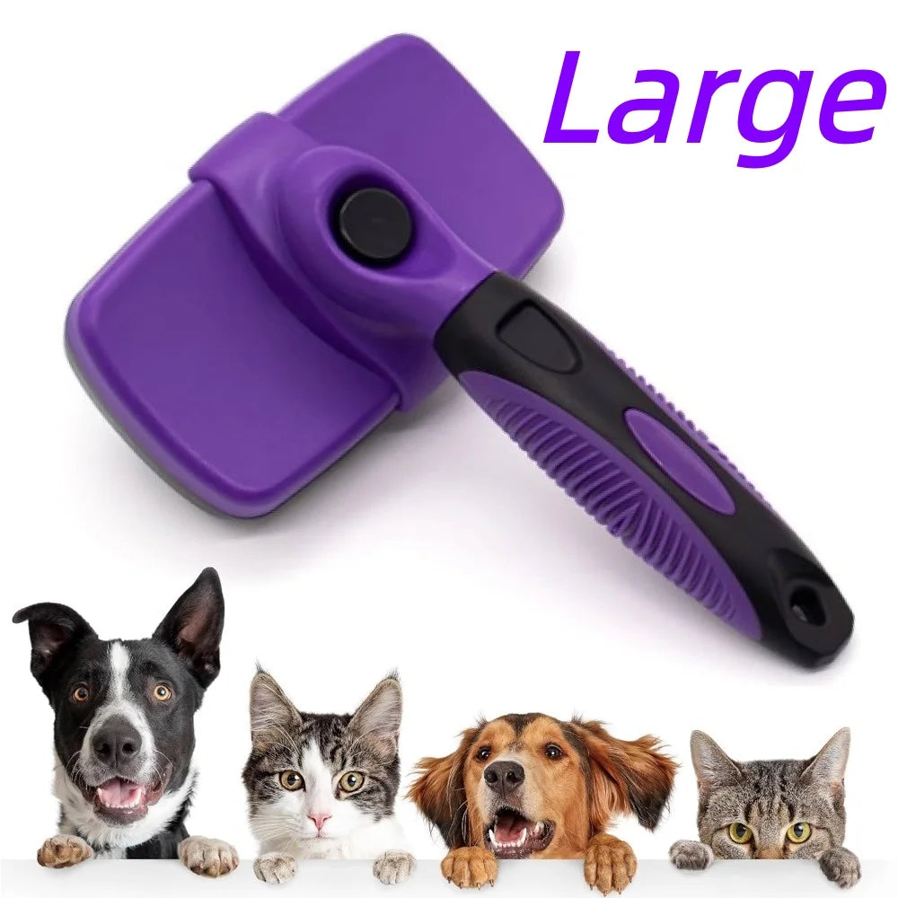 Cat Corner Scratcher & Self Grooming Brush with Catnip