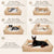 Extra Large Orthopedic Dog Bed with Soft Calming Bolster