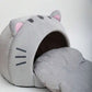 Cute Soft Cat Bed House for Small Medium Large Cats