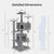 54-Inch Multi-Level Cat Tree Tower with Scratching Posts