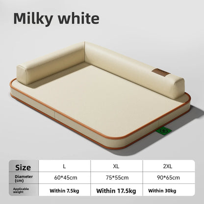 Large Dog Bed with Soft Cushion for Dogs and Cats