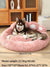 Bear Paw Plush Pet Bed for Cats and Dogs All Seasons