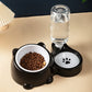 2-in-1 Pet Food and Water Bowl for Cats