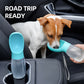 Portable Travel Pet Water Bottle with Integrated Drinking Bowl