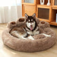 Bear Paw Plush Pet Bed for Cats and Dogs All Seasons