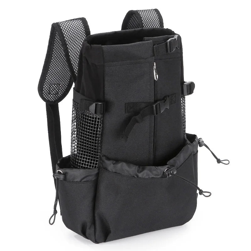 Nylon Dog Carrier Backpack for Small and Medium Dogs