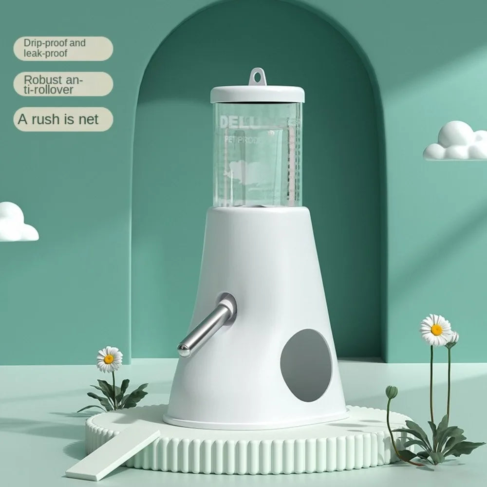 Leakproof Hamster Water Dispenser with Large Capacity Bottle