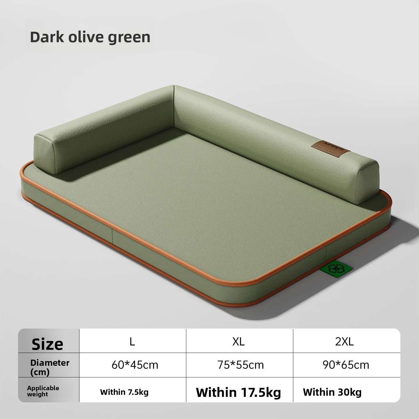 Large Dog Bed with Soft Cushion for Dogs and Cats