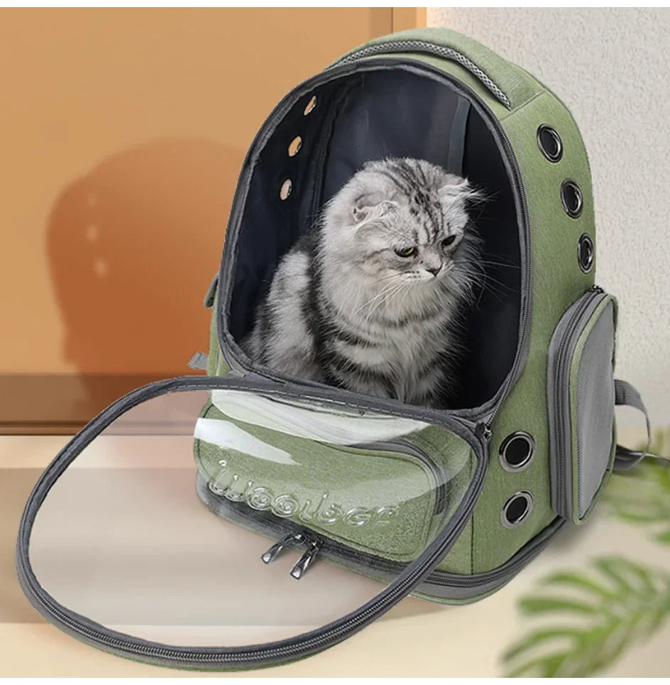 Transparent Pet Carrier Backpack for Cats and Small Dogs