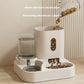 2-in-1 Automatic Pet Feeder and Water Bowl for Cats
