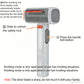2-in-1 Cat Comb for Dematting and Deshedding Loose Fur