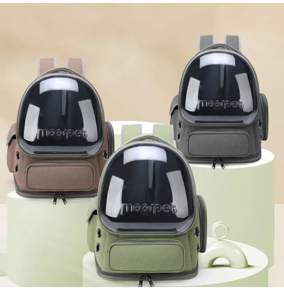 Transparent Pet Carrier Backpack for Cats and Small Dogs