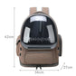 Transparent Pet Carrier Backpack for Cats and Small Dogs