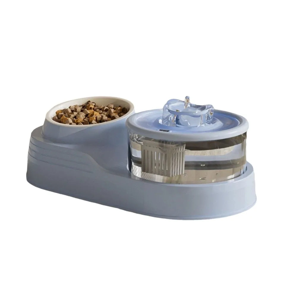 2-in-1 Automatic Pet Water Fountain with Filter