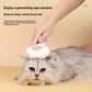 Cute Paw Pet Grooming Comb with One-Click Fur Removal
