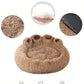 Bear Paw Plush Pet Bed for Cats and Dogs All Seasons