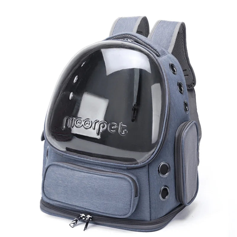 Transparent Pet Carrier Backpack for Cats and Small Dogs
