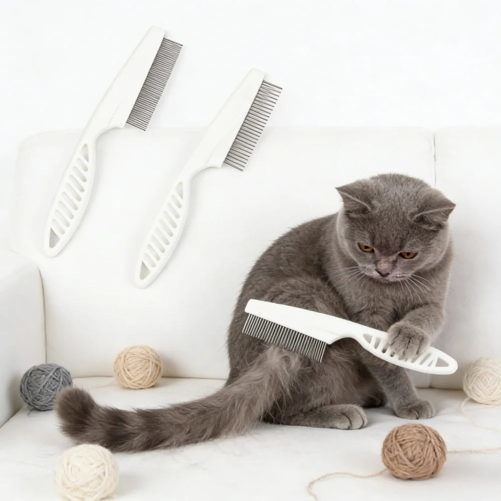 Cat Corner Scratcher & Self Grooming Brush with Catnip